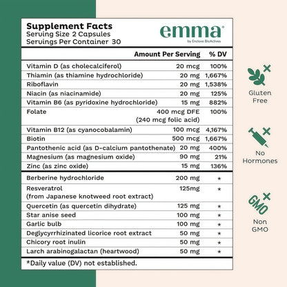 Emma Daily Microbiome Optimizer Supplement