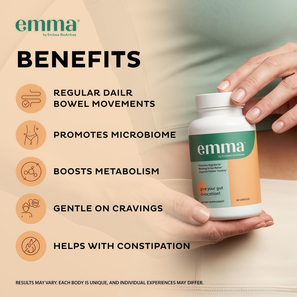Emma Daily Microbiome Optimizer Supplement